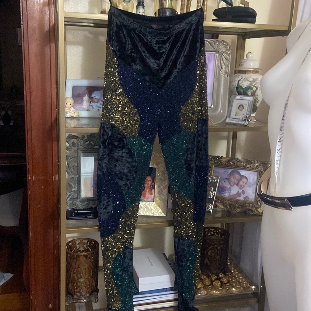 Manish Arora Paris designer pants sequins embellished size S. Runway. - Picture 2 of 15